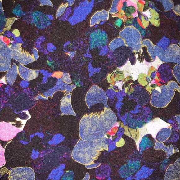 Erdem Sleeveless Floral Silk Dress Size 8 - Picture 2 of 10